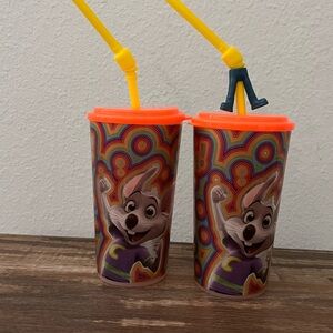 Colorful Kids Tumblers with Straws